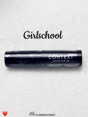 Context Skin Girlschool Nude Lip Balm Full Size New